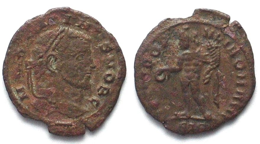 Roman Imperial Maximinus Ii Daia Ad Ae Follis