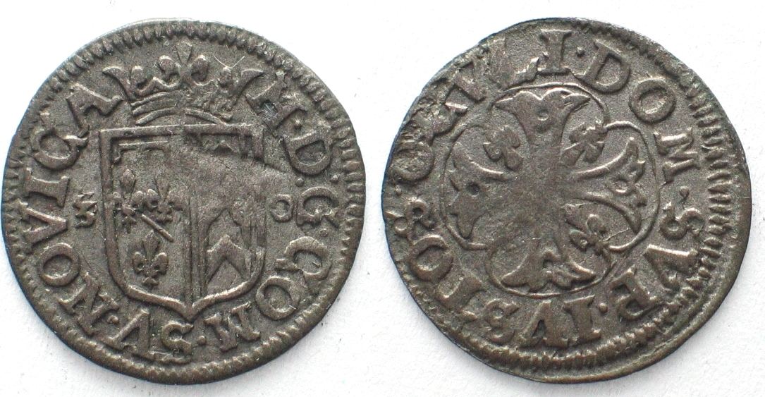 Schweiz Neuenburg NEUCHATEL Kreuzer 1630 HENRY II Of ORLEANS