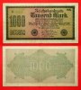 Deutschland - Weimarer Republik WEIMAR REPUBLIC Banknote 1000 Mark 1922 # 31694