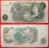 Grossbritannien - Banknoten GREAT BRITAIN 1 Pound ND(1966-70) Sign. J. S. Fforde # 51624