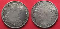Bayern Germany BAVARIA Thaler 1775 A MAXIMILIAN III JOSEPH Madonna silver VF-XF # 64640
