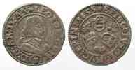 Olmütz OLMUTZ Groschen (3 Kreuzer) 1655 LEOPOLD WILHELM of AUSTRIA silver VF# 77763