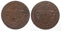 Harz ZELLERFELD Mintmaster token 1722 J. G. TÖPFFER & J. A. BRAUNS copper XF # 77957