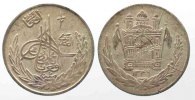 Afghanistan AFGHANISTAN 1/2 Afghani AH1349(1930) silver XF-UNC!!! # 77975