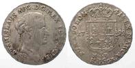 Polen POLAND 2 Zlotych (8 Groschen) MV STANISLAUS AUGUSTUS silver VF-XF! # 77998