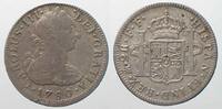 Mexiko MEXICO 2 Reales 1780 FF Mo-Mexico City CARLOS III silver VF+ # 82721