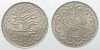 Türkei TURKEY 10 Kurush AH1327-7(1915) MUHAMMAD V silver UNC!!! # 82724