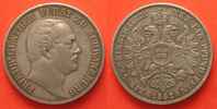 Schwarzburg-Rudolstadt SCHWARZBURG-RUDOLSTADT Thaler 1862 FRIEDRICH GUNTHER silver VF+ # 82882