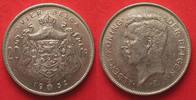 Belgien BELGIUM 20 Francs (VIER BELGA) 1932 Pos.A ALBERT I nickel XF+ SCARCE!!! # 83091