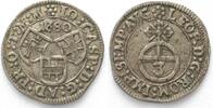 Deutscher Orden TEUTONIC ORDER 3 Kreuzer 1680 JOHANN CASPAR II von AMPRINGEN silver VF-XF# 83145