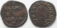 Dalmatien & Albanien DALMATIA & ALBANIA Soldo ND (ca.1680) copper VF # 83189