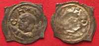 Schweiz - Zürich - Fraumünsterabtei Swiss ZURICH FRAUMUNSTERABBEY Vierz. Pfennig ND(13th cent.) silver XF! # 83216