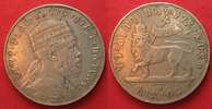 Äthiopien ETHIOPIA Birr EE1889(1897) MENELIK II silver VF # 83512