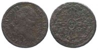 Spanien SPAIN 2 Maravedis 1776 Segovia CARLOS III copper F SCARCE YEAR! # 86307