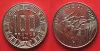 Tschad CHAD 100 Francs 1982 nickel - UNC! # 87504