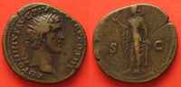 Roman Imperial ANTONINUS PIUS AE Dupondius 140-144 Spes SCARCE!!! VF # 87605