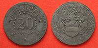 Zell im Wiesental (Baden) Germany ZELL IM WIESENTAL 20 Pfennig ND NOTGELD zinc aUNC!!! # 88649
