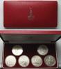 Russland RUSSIA - USSR 6 x 1 Rouble OLYMPICS MOSCOW in box # 88709
