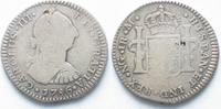 Guatemala GUATEMALA 1 Real 1786 NG CHARLES III silver VF # 89351