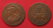 Frankreich CONSTITUTION 2 Sols 6 Deniers 1791 cuivre TTB RARE! # 90567