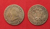 Schweiz - Basel BASEL Bistum 12 Kreuzer 1787 JOSEPH SIGISMUND v. ROGGENBACH Silber # 90574