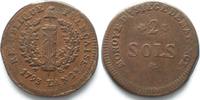 Mainz MAINZ Belagerung 2 Sols 1793 Kupfer # 90576