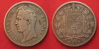 Frankreich FRANCE 5 Francs 1828 A PARIS CHARLES X argent # 90596