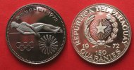 Paraguay PARAGUAY 150 Guaranies 1972 HIGH JUMPER MUNICH 1972 silver RARE!!! # 90637