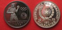 Paraguay PARAGUAY 150 Guaranies 1973 BOXER MUNICH 1972 silver RARE!!! # 90638