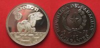 Paraguay PARAGUAY 150 Guaranies 1975 APOLLO 11 silver RARE!!! # 90662