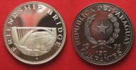 Paraguay PARAGUAY 150 Guaranies 1975 FRIENDSHIP BRIDGE silver RARE!!! # 90667