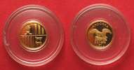 Andorra ANDORRA 2 Diners 2011 Eagle 1g gold Proof # 90670