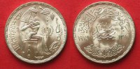 Ägypten EGYPT 1 Pound 1979 F.A.O. MOTHER with CHILD silver UNC # 90722