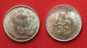 Türkei TURKEY 500 Lira 1980 F.A.O. silver UNC # 90726