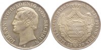Sachsen-Albertinische Linie Vereinstaler Johann 1854-1873.