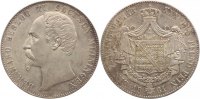 Sachsen-Meiningen Vereinstaler Bernhard Erich Freund 1803-1866.