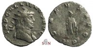 Gallienus Antoninianus - SALVS AVG - Aesculap - Mediolanum mint - Goebl 1131 i