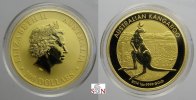Australien 100 Dollars Australien 1 oz Australian Nugget/ Kangaroo / Känguru Goldmünze 2014