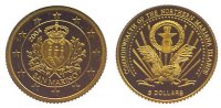 Northern Mariana Islands 5 Dollars Gold