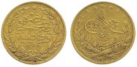 Türkei 100 Gold Abdul Mejid (AH 1255-1277) 1839-1861.