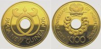 Papua Neu Guinea 100 Kina Gold