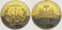 Haiti 500 Guerdes Gold Republik nach 1863.
