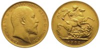 Australien Pound Gold Edward VII. 1901-1910.