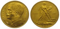 Italien-Königreich 50 Lire Gold Vittorio Emanuele III. 1900-1946.