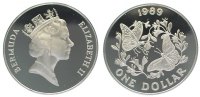 Bermuda Dollar Elizabeth II. seit 1952.
