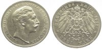 Preußen 3 Mark Wilhelm II. 1888-1918.