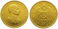 Preußen 20 Mark Gold Wilhelm II. 1888-1918.