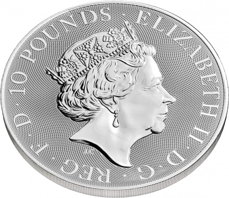 Gro Britannien Pound Royal Mint Britannia Oz Silvercoin