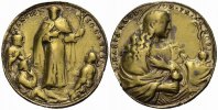 Franz von Solano Bronzemedaille Religiöse Medaille