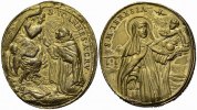 Johannes vom Kreuz Bronzemedaille Religiöse Medaille